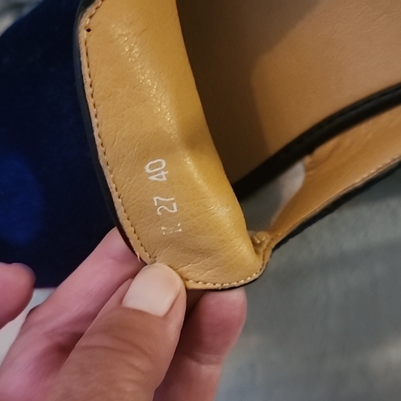 Velvet mule shoes - Picture 7 of 9